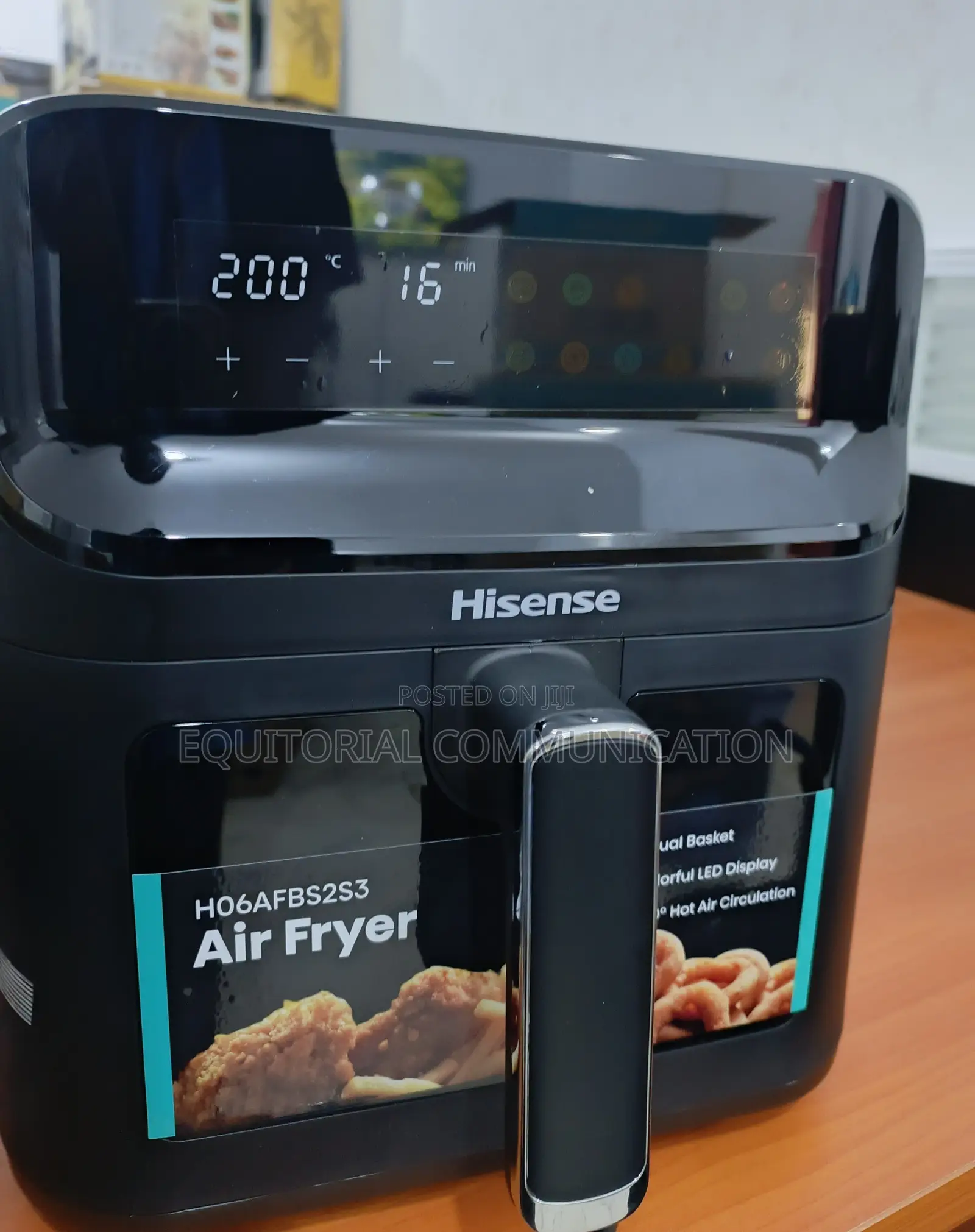 Hisense 6.7l Tech-Savvy Air Fryer H06afbs2s3