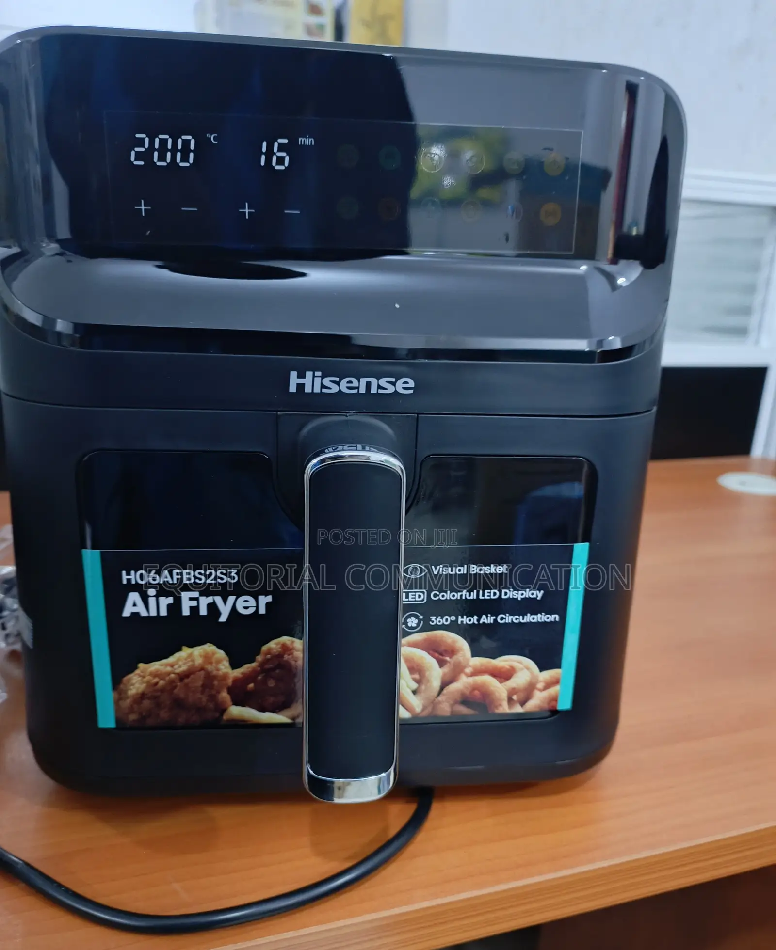Hisense Stain-Resistant 6.7l Air Fryer H06afbs2s3