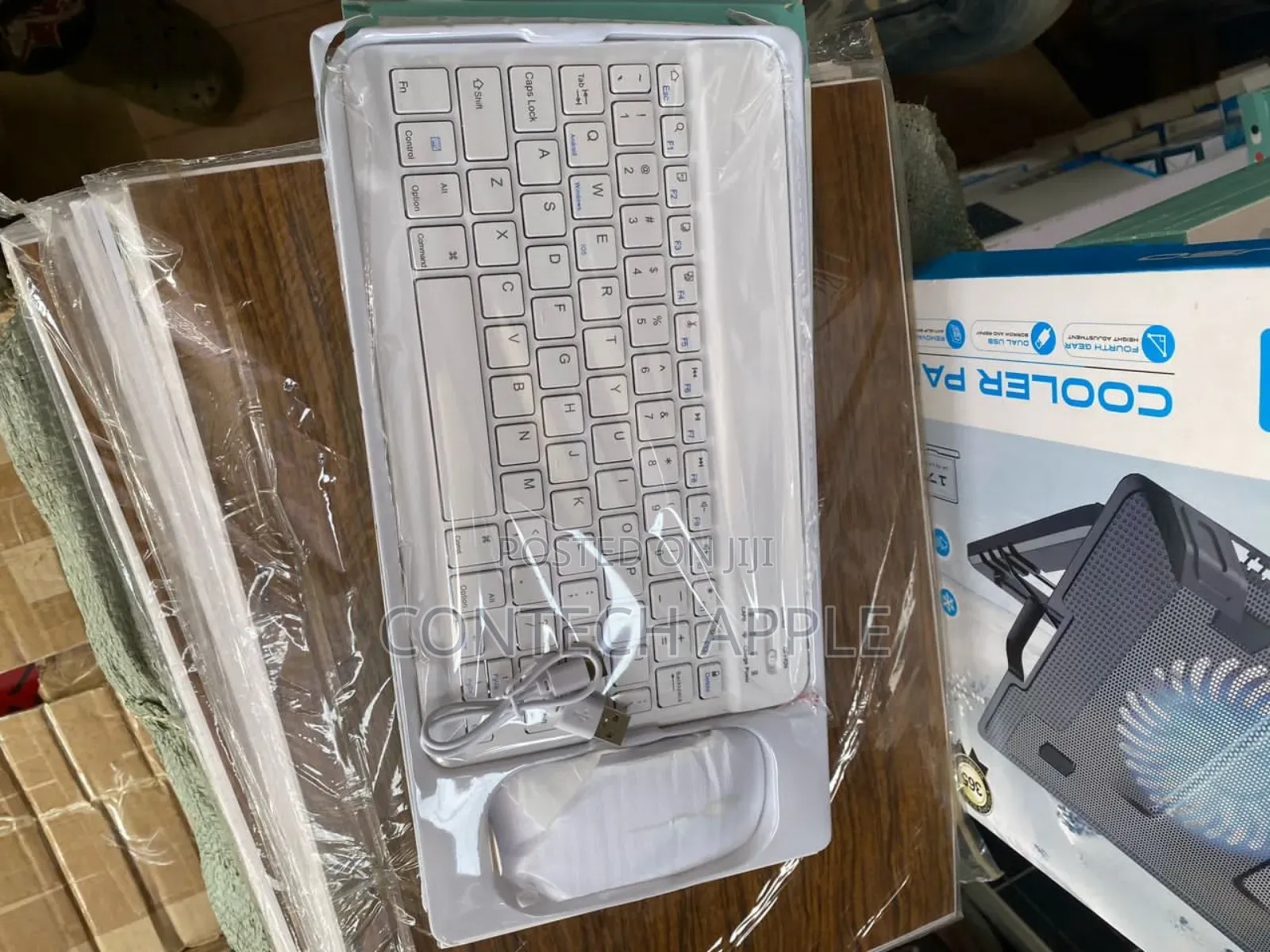 Bluetooth and Rechargeable Keyboard.
