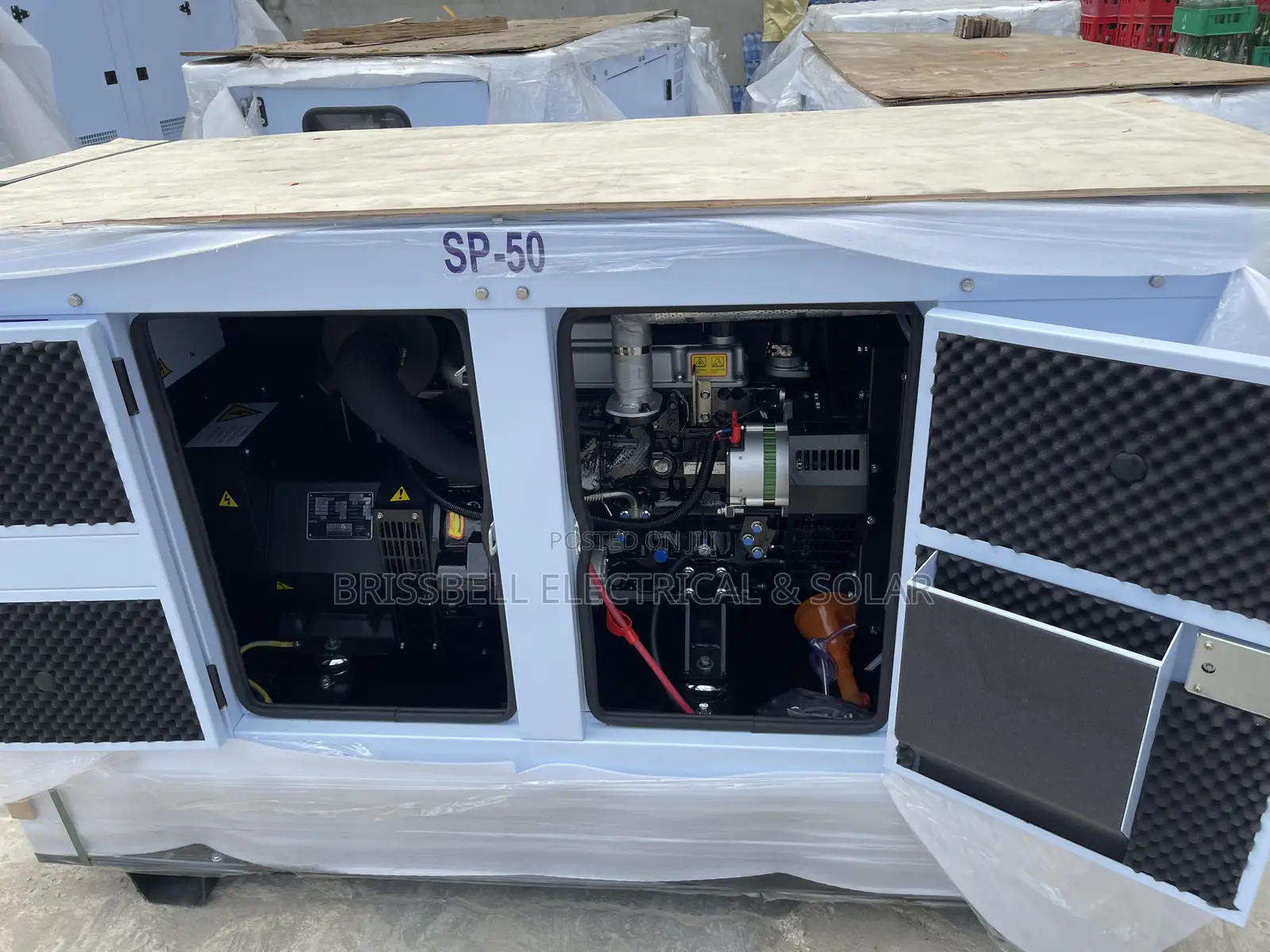Quality England Perkins Soundproof Diesel Generator 50kva