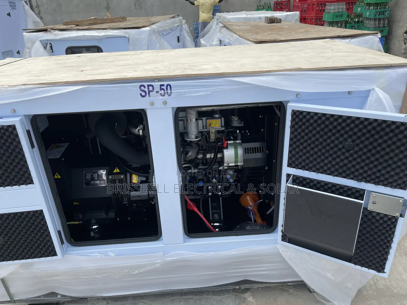 Quality England Perkins Soundproof Diesel Generator 50kva