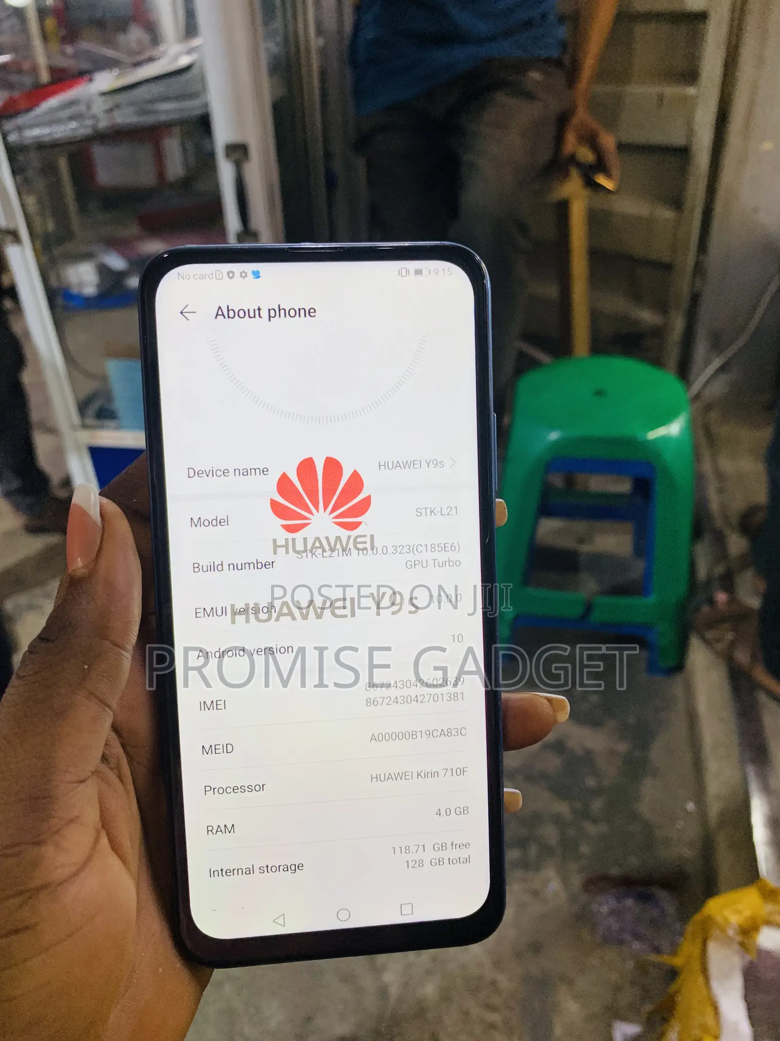 Huawei Y9s 128 GB Blue