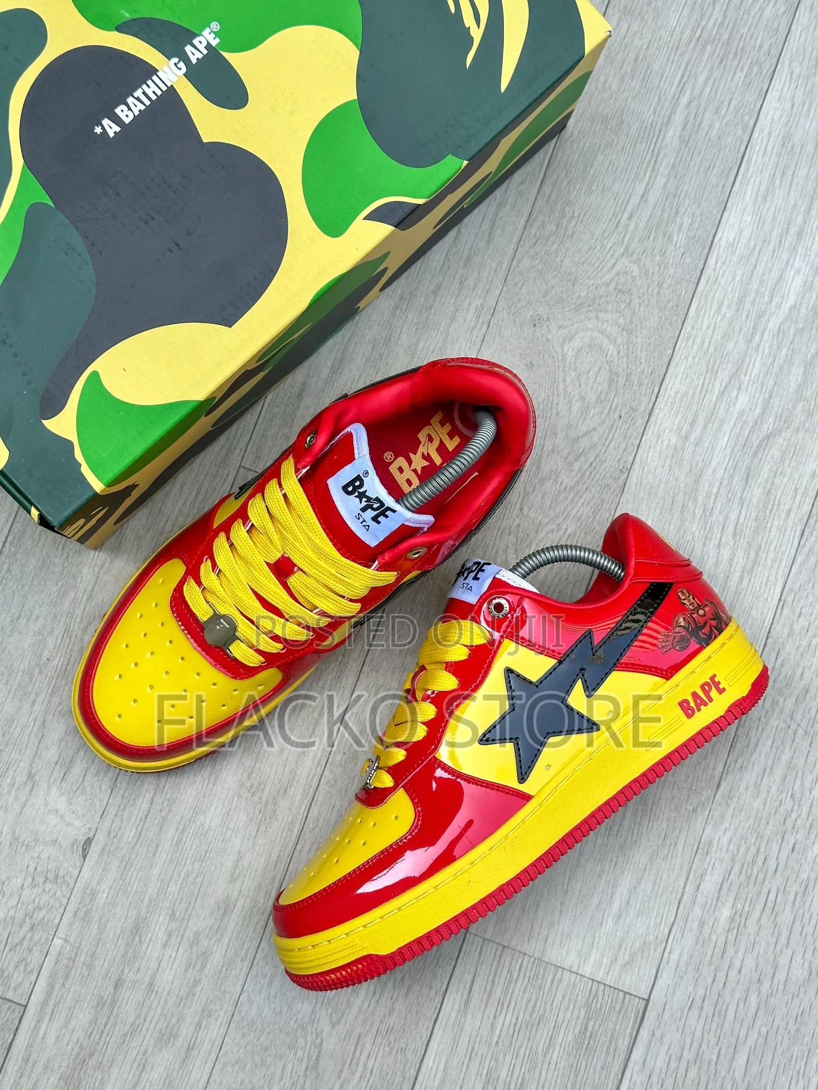 Original Marvel X Bape Sta Sneakers