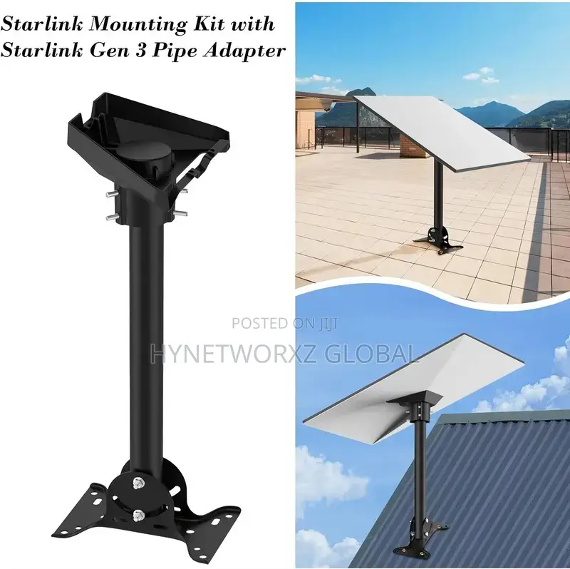 Starlink Gen 3 Pole Mount Adapter (Adapter, Pole and Mount)