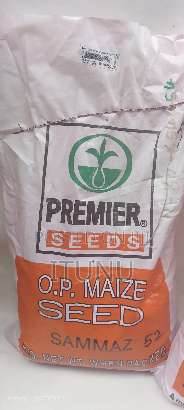 Sammaz 52 Opv Maize Seed