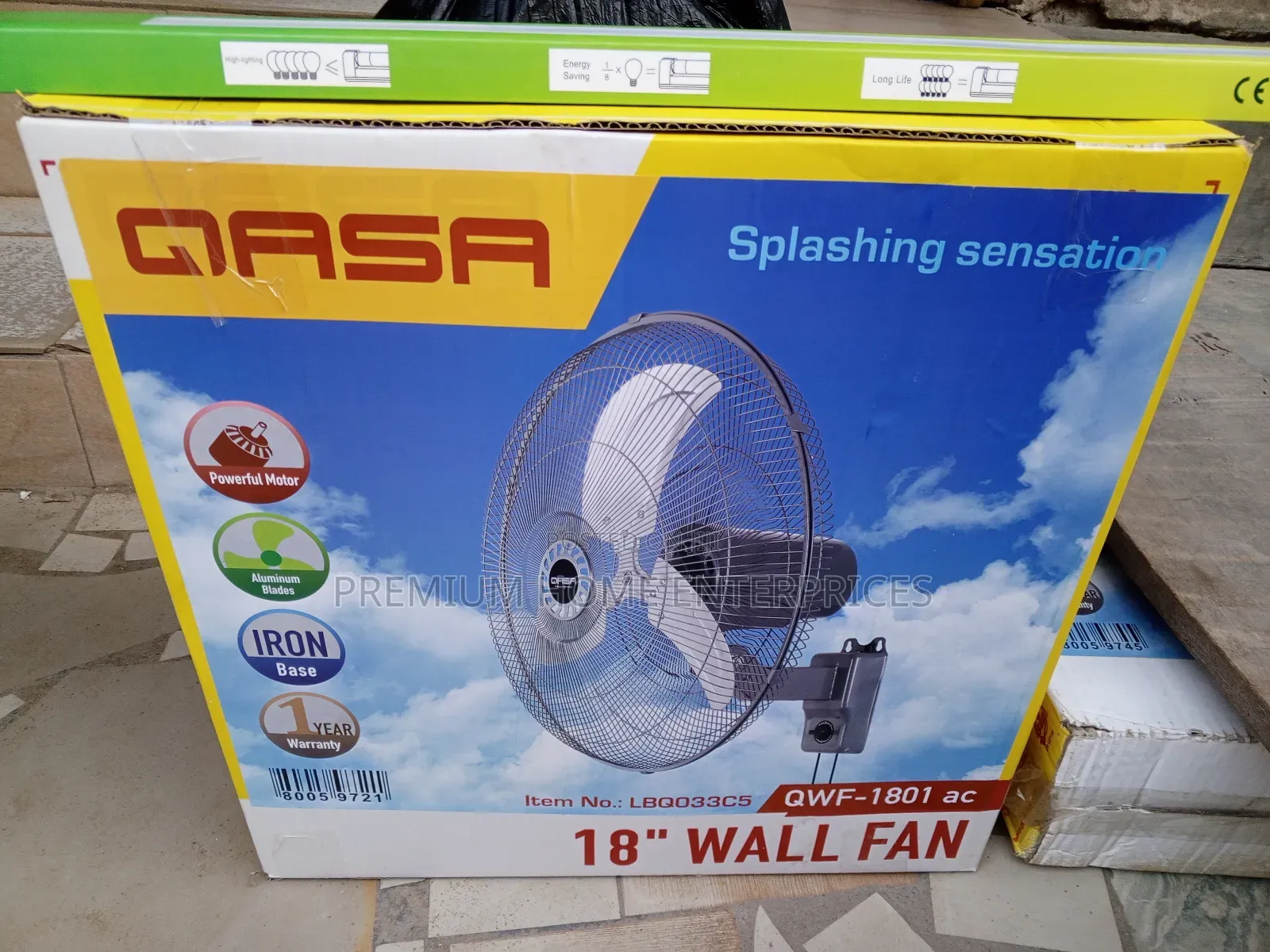 Qasa Wall Fan 18 Inches