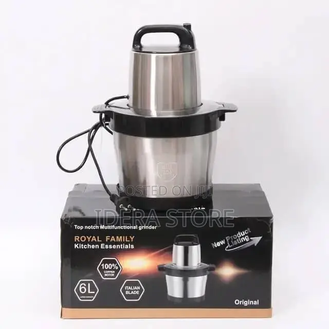 King Style 6litre Steel Food Processor Yam Pounde