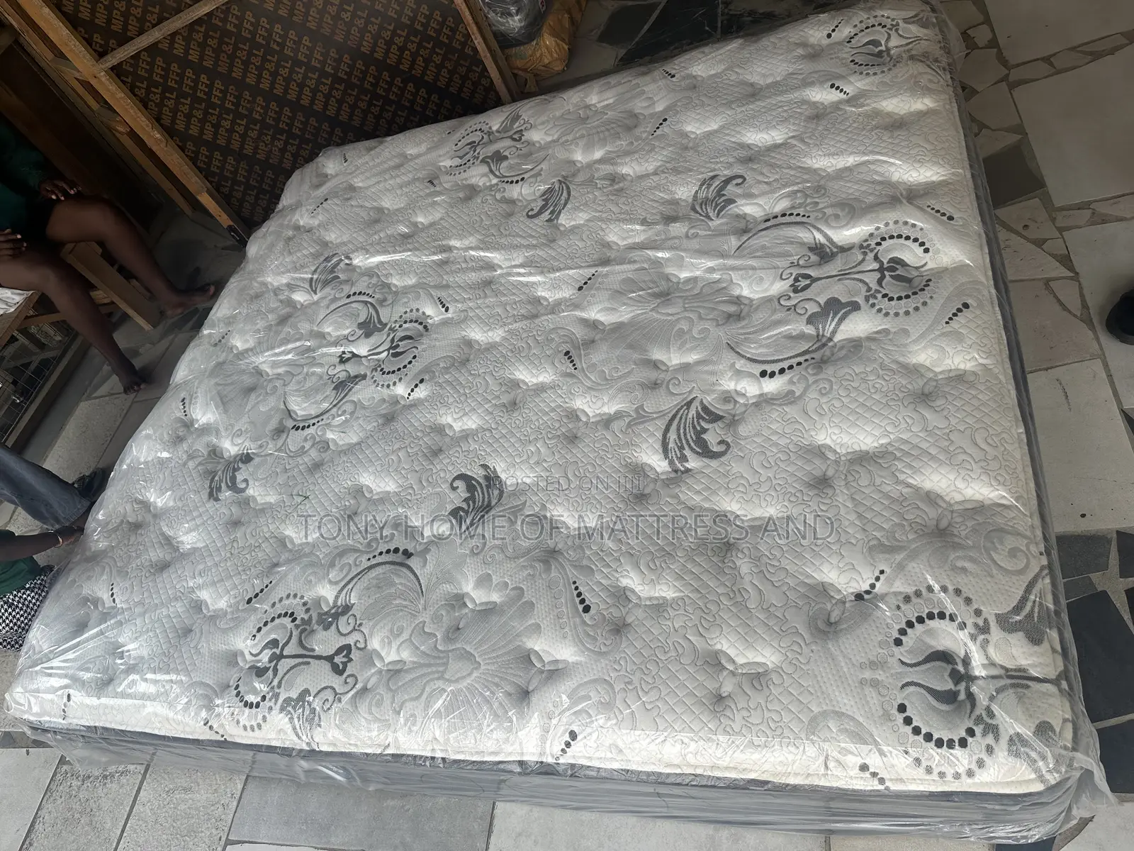 6 by 6 Posturepedic Foreign Mattress, 12 Inches Hight