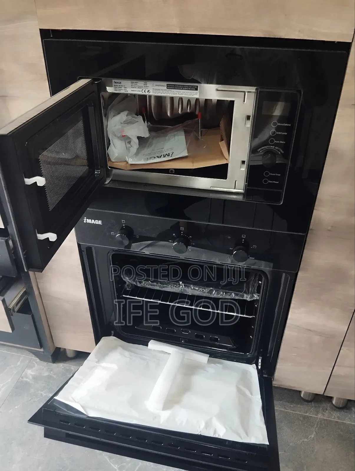 Original Image Made in Turkey Built-in Gas Ele Microwave