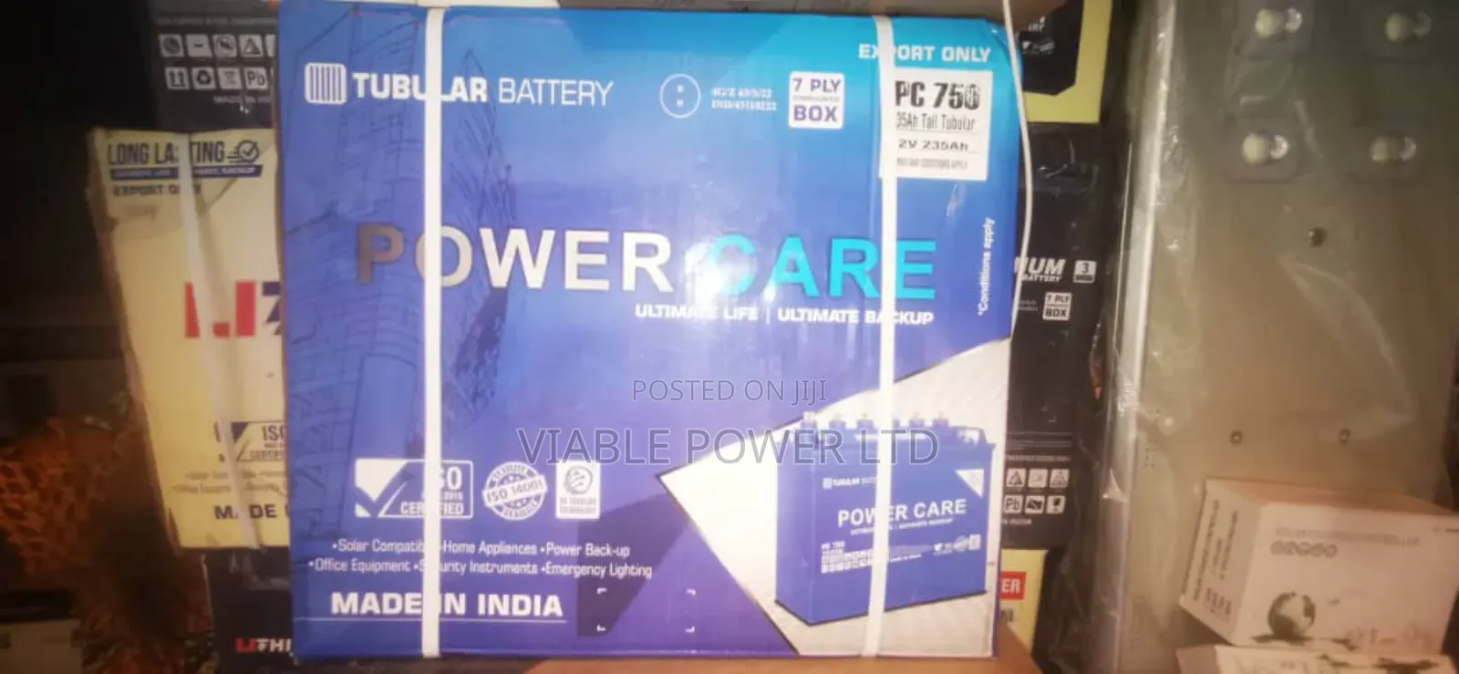 230ah Power Care Tubular Battery Very Effective