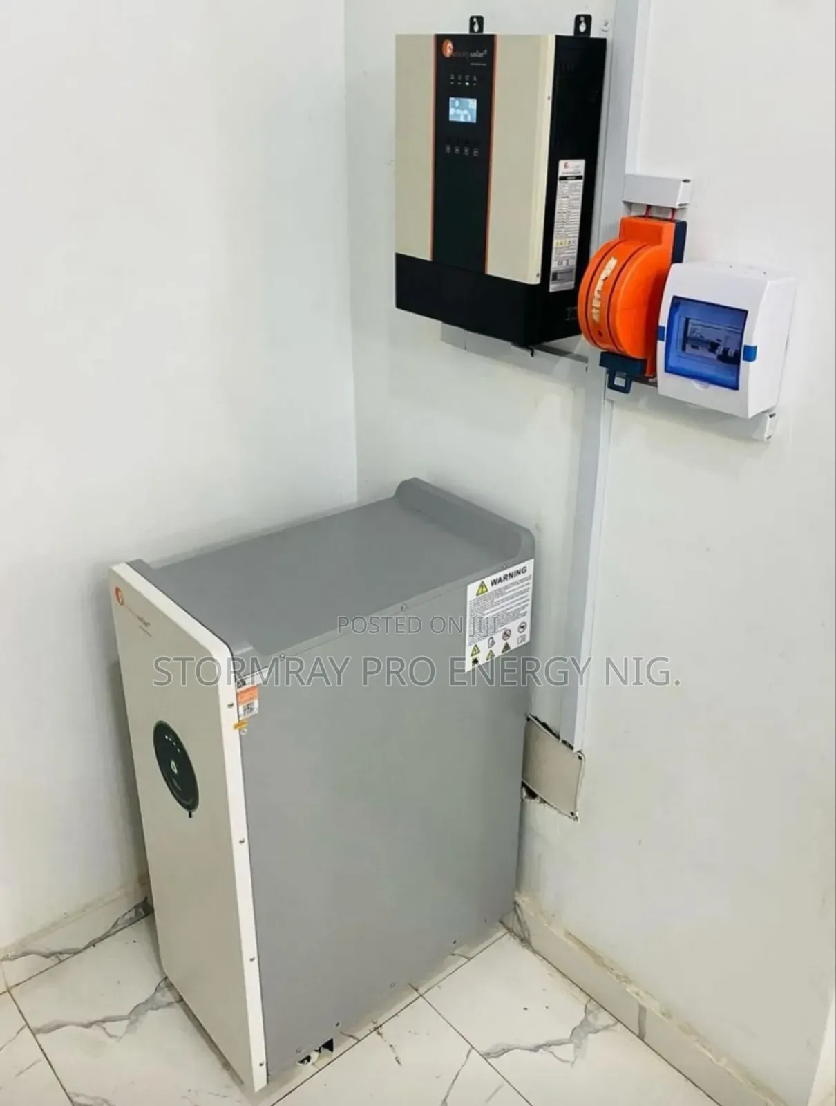 15kwh Battery/10kva/550w Panels