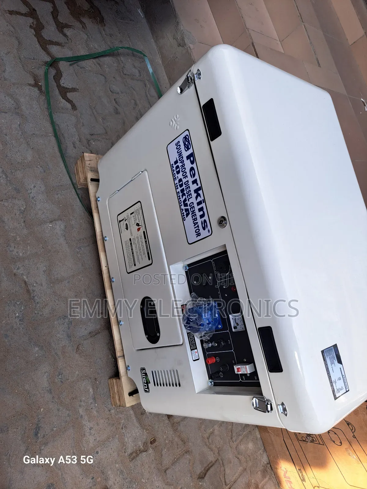 ◇♡Perkins Diesel Soundproof Generator 10kva 100% Copper Coil