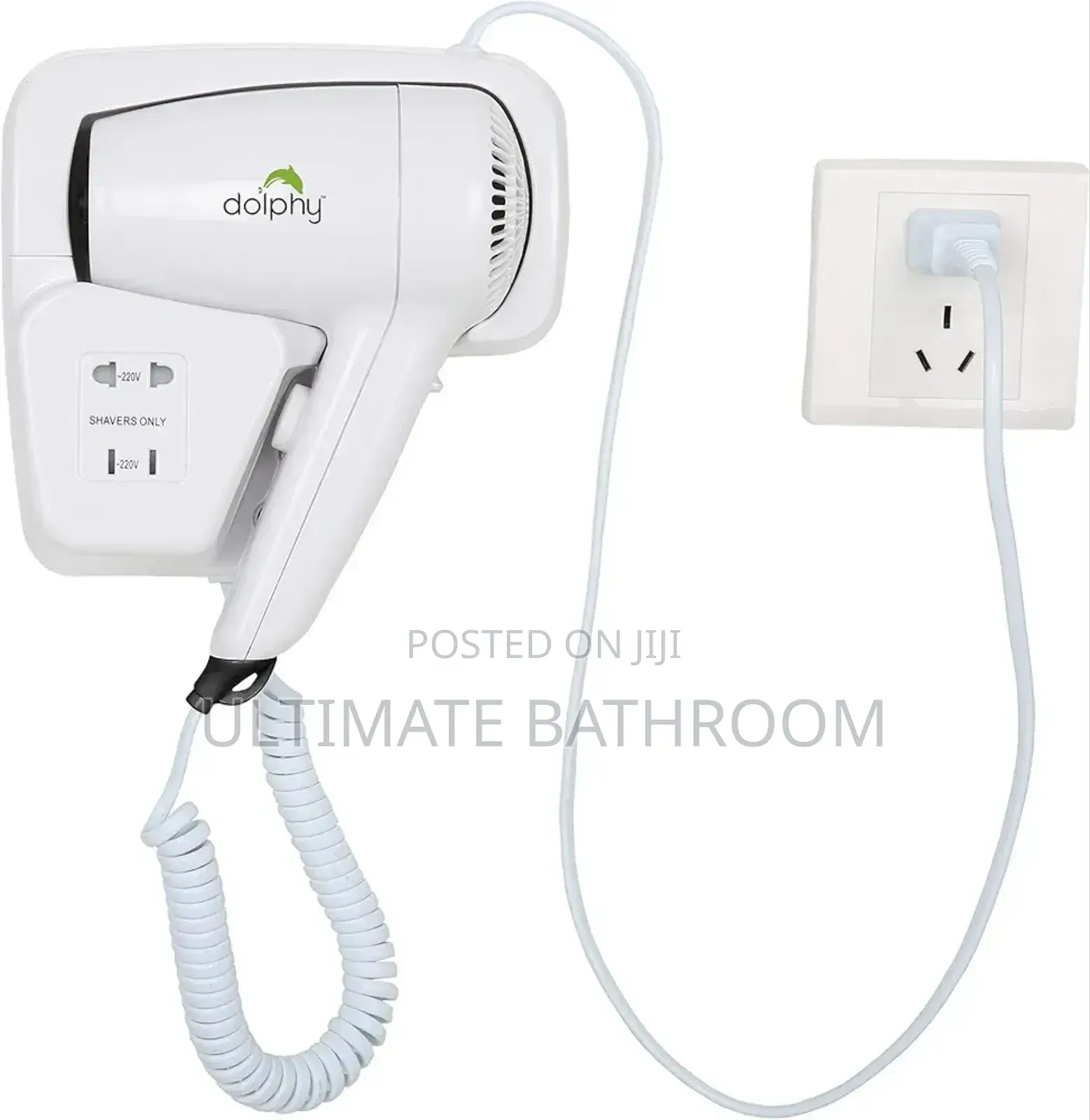 White Hair Dryer For Saloons And Hotels