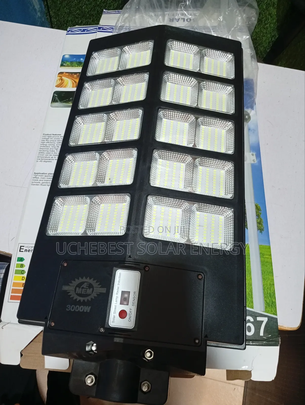 3000w 20eye All in One Solar Street Lights
