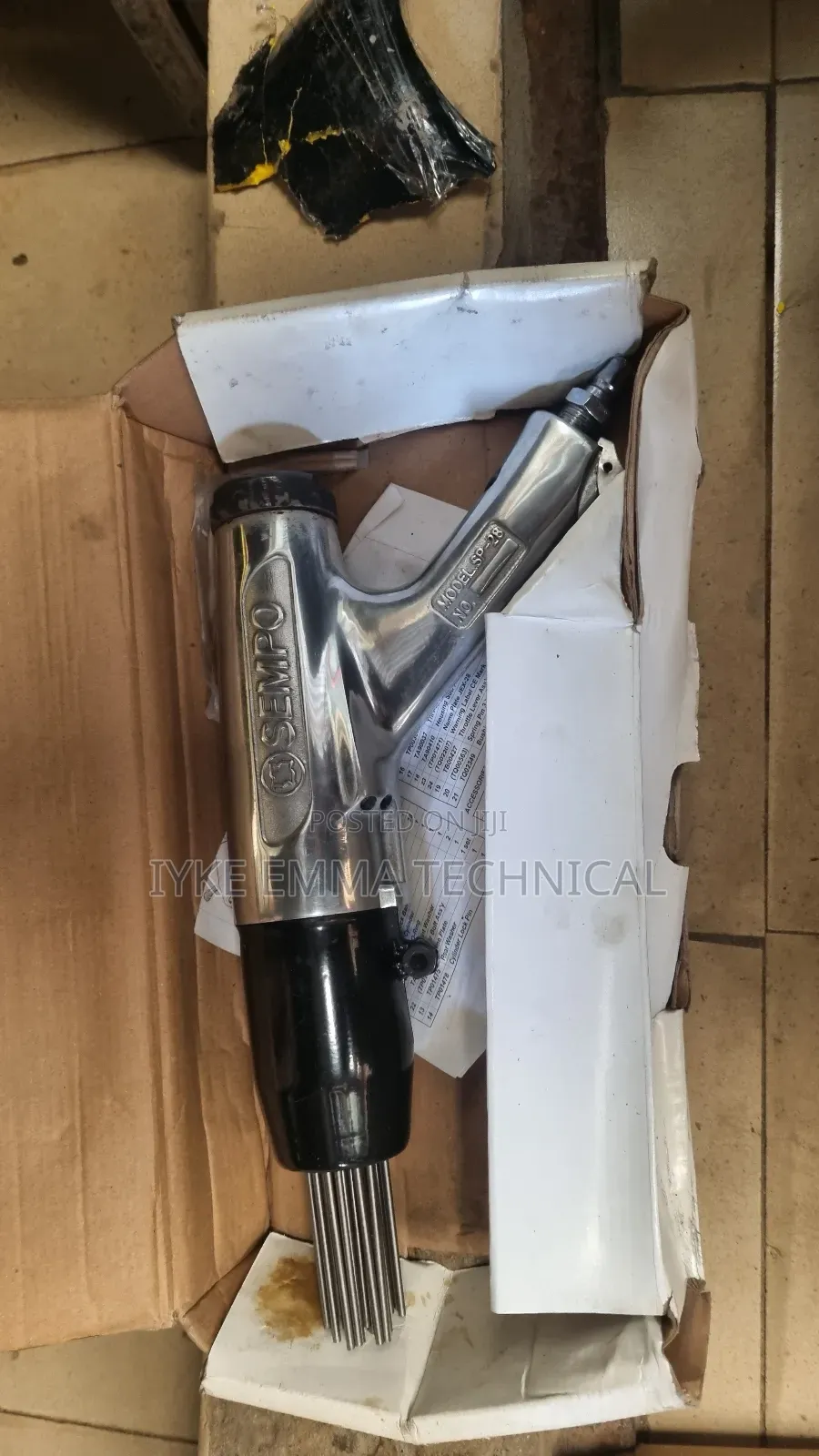 Sempo Sp28 Pneumatic Needle Scaler Jex 28