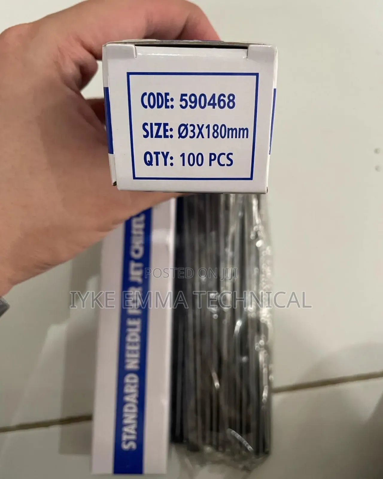 Spare Needle for Jet Chisels 3mm X 180mm
