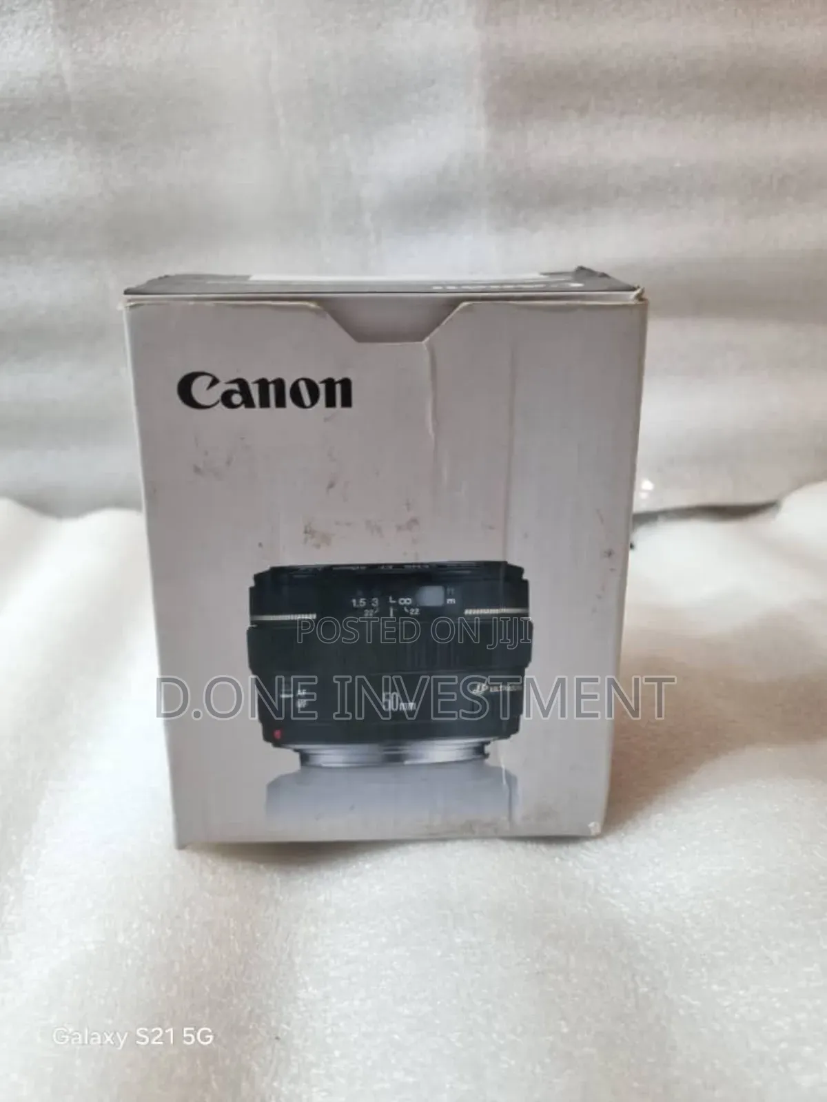 Canon Ef 50mm F/1.4 Usm Lens