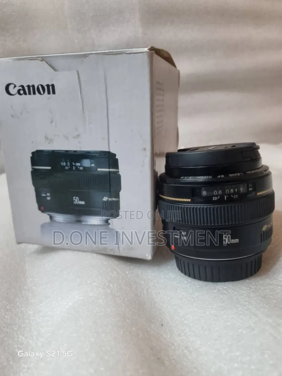 Canon Ef 50mm F/1.4 Usm Lens