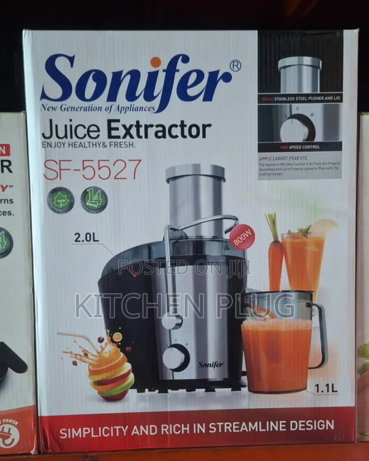 Sonifer Juice Extractor, Model Sf-5527