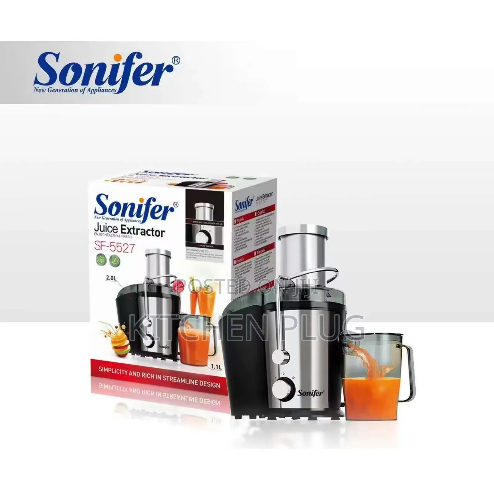 Sonifer Juice Extractor, Model Sf-5527