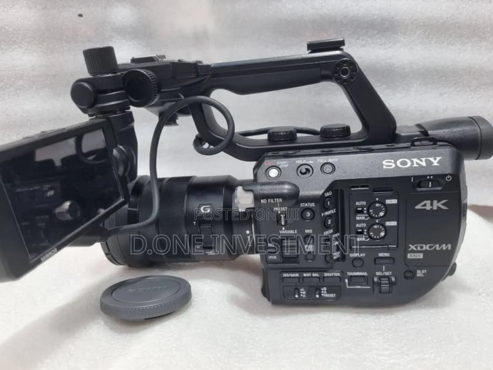 Sony PXW- Fs5 Xdcam Camera With Sony 18-105mm Lens