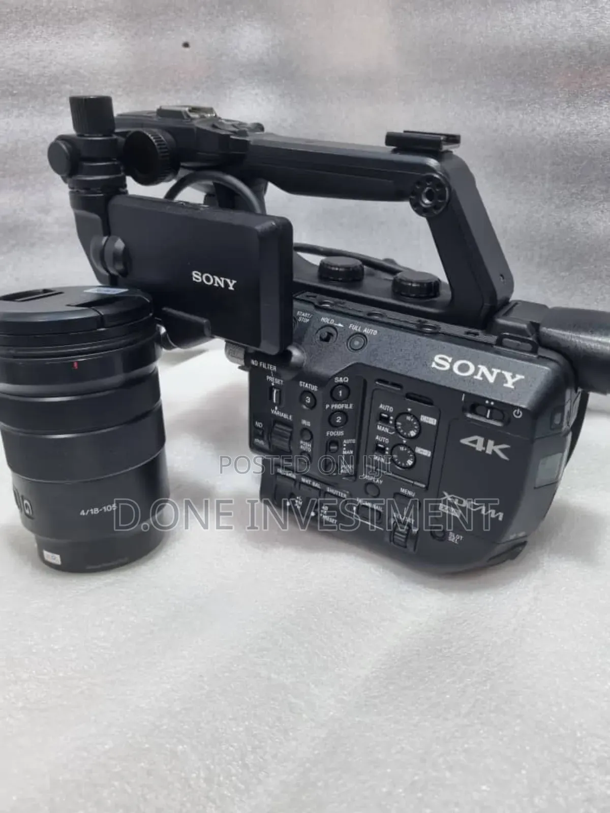 Sony PXW- Fs5 Xdcam Camera With Sony 18-105mm Lens