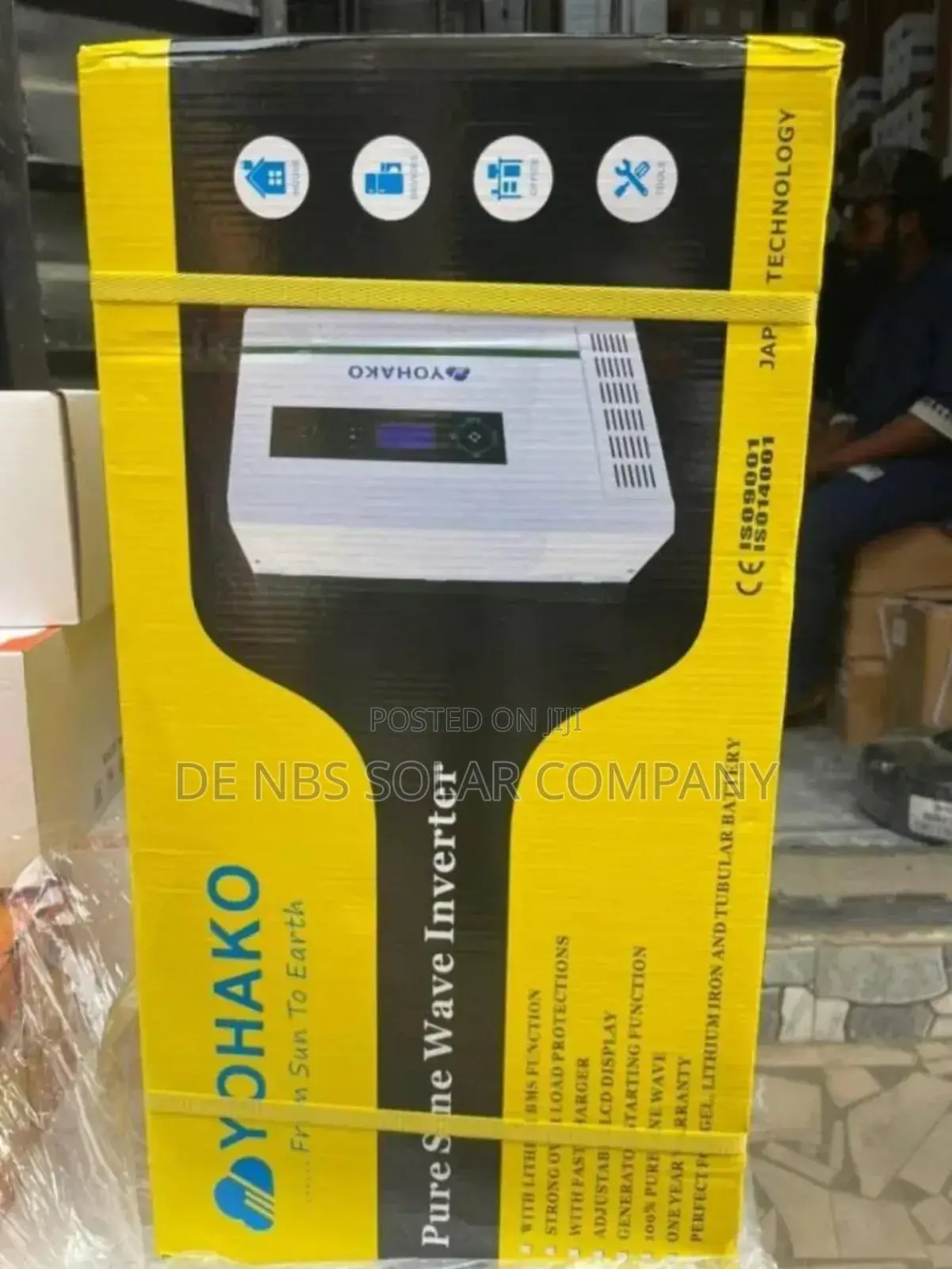 3.5kva 24v Yohako Solar Inverter Battery Is Now Available