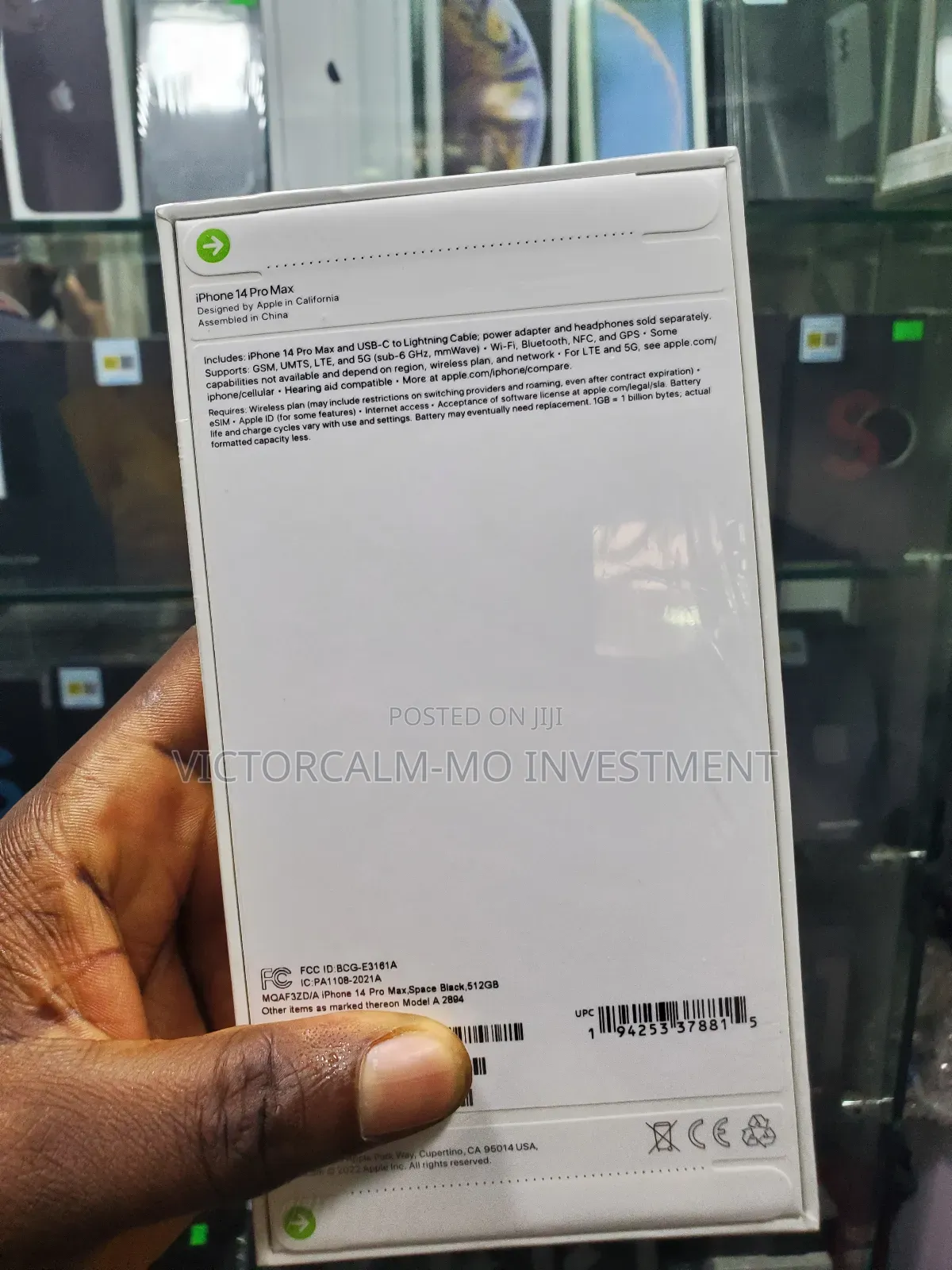 New Apple iPhone 14 Pro Max 512 GB Black