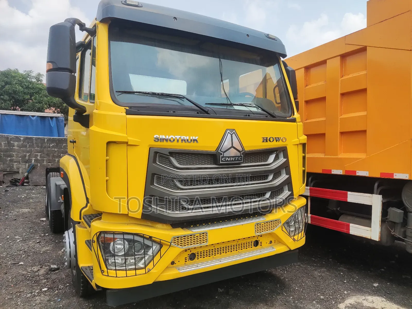 Howo Sinotruk 371 Tractor Head 2019 Yellow