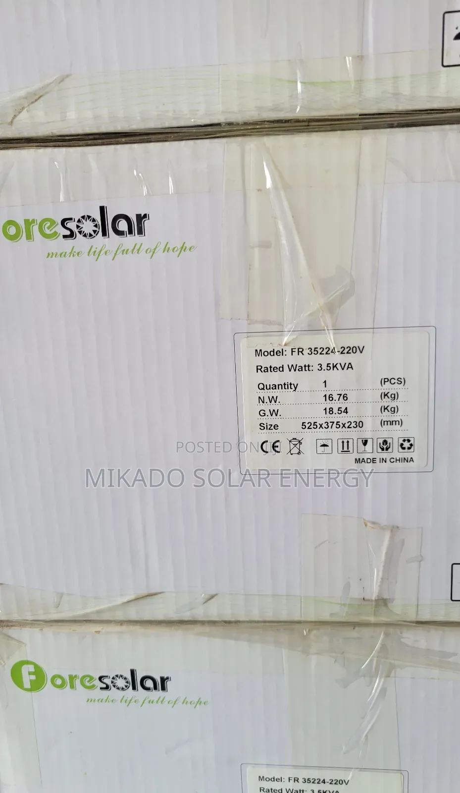 3.5kva 24v Foresolar Pure Sine Wave Inverter