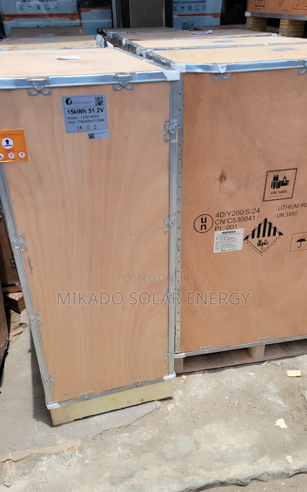 15kwh 51.2v Felicity Lithium Iron Battery With Warranty