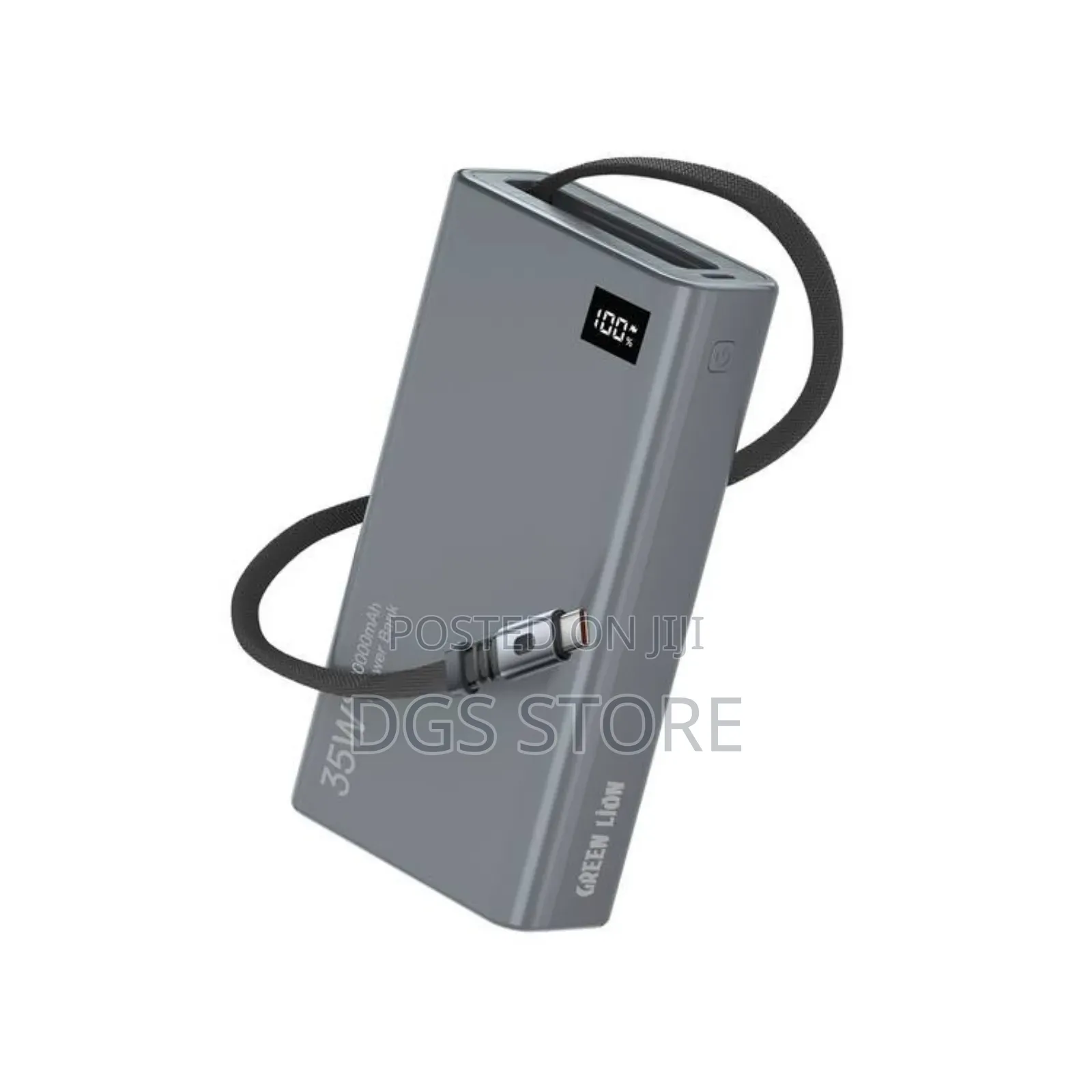 Green Lion Retractable 35w 20,000mah Power Bank