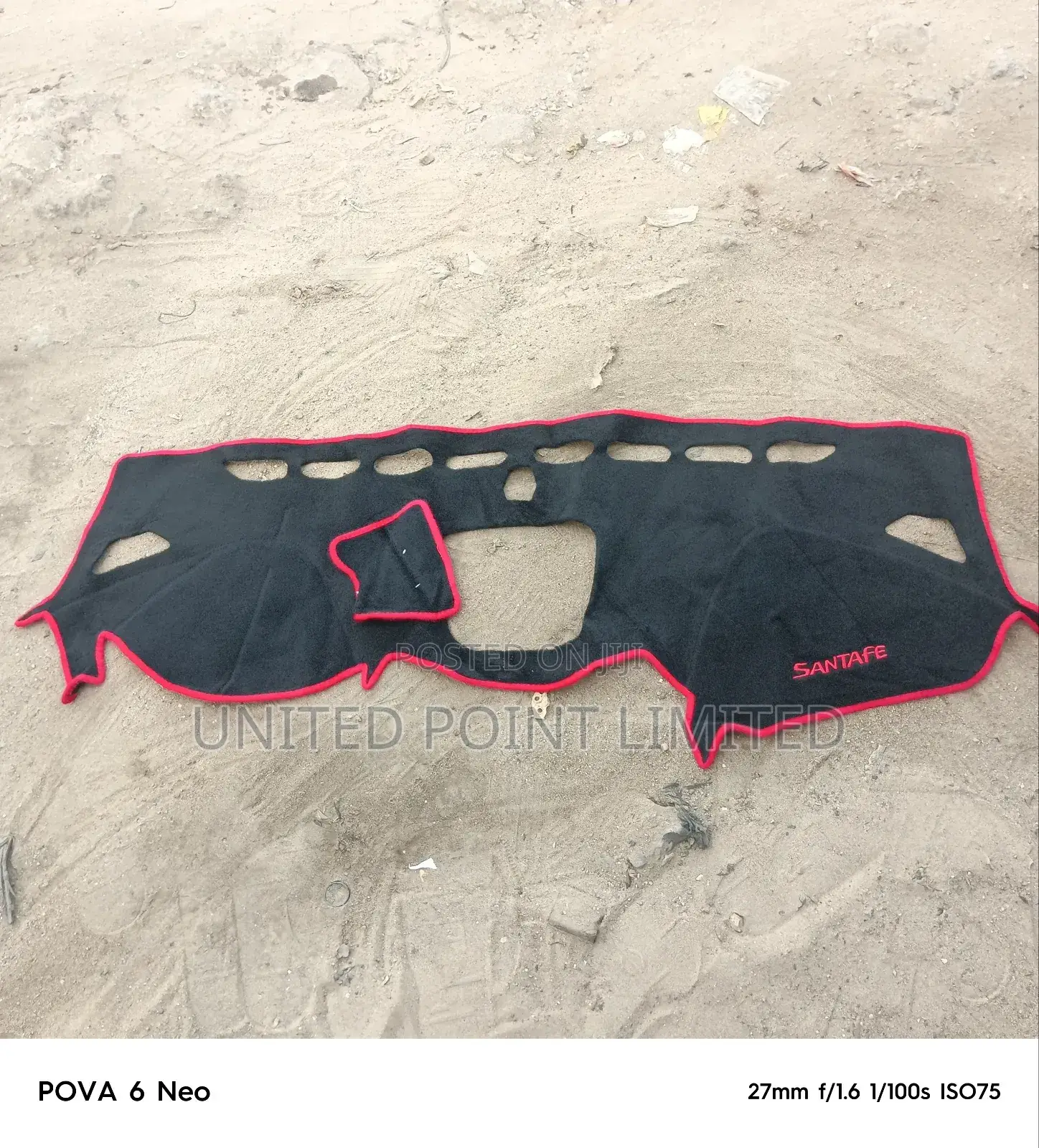 Dashboard Cover for Hyundai Sonata Santafe 2012