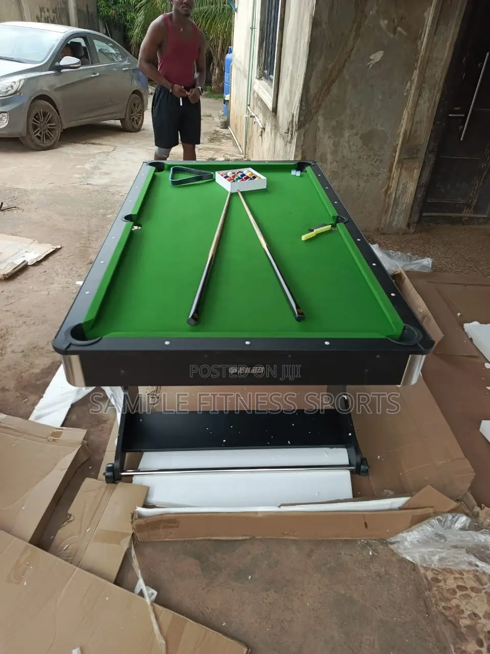 6ft Hotshot Foldable Snooker Board