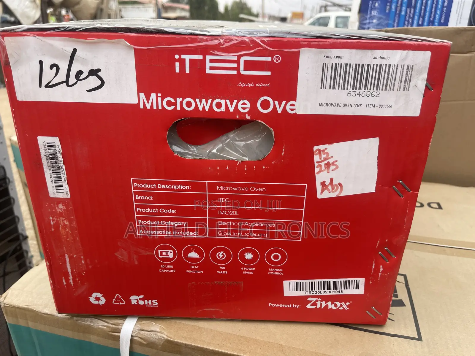 20 LTRS Itec Microwave Oven