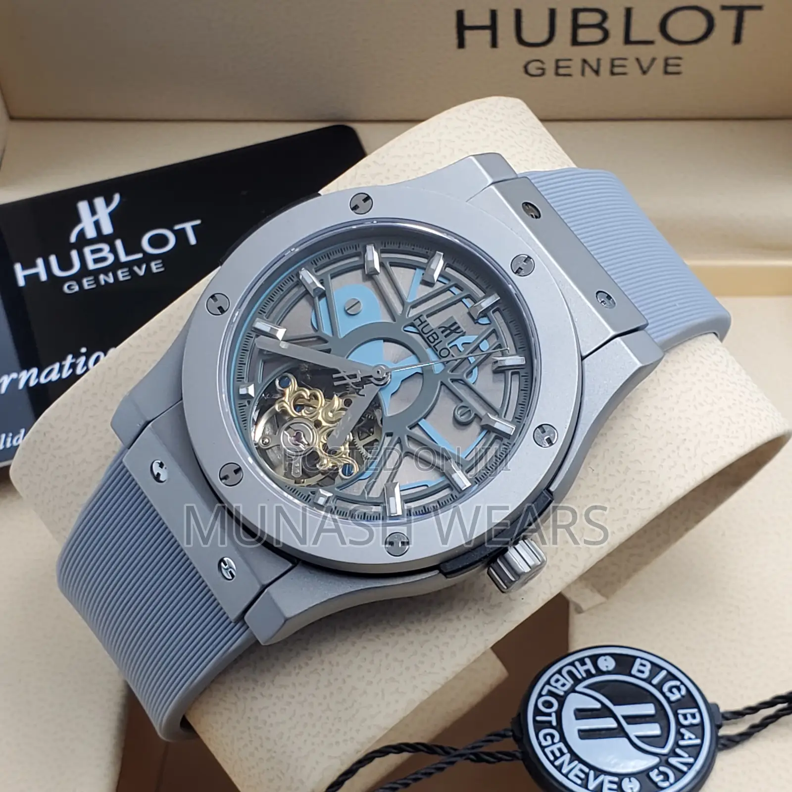 Hublot Leather Wristwatch