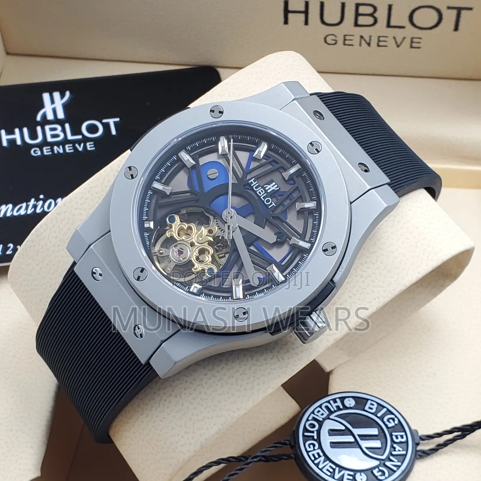 Hublot Leather Wristwatch