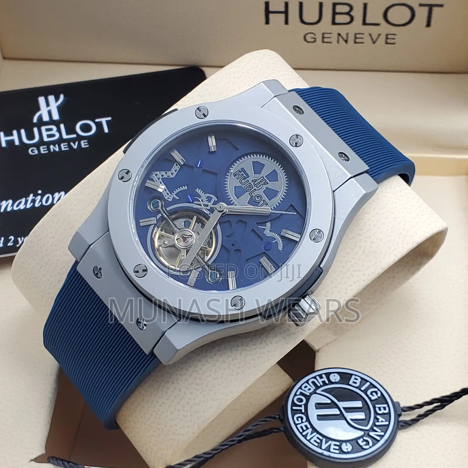 Hublot Leather Wristwatch