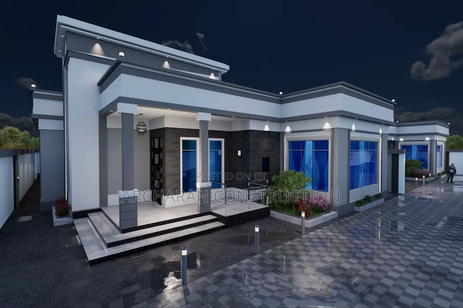 4 Bedroom Design in Abuja Including Building Approval Draw