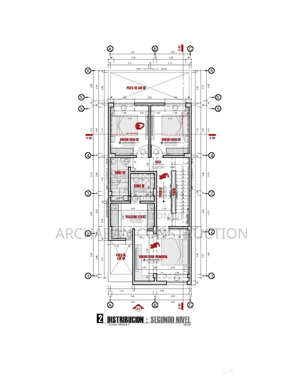 Duplex on a Half a Plot of Land