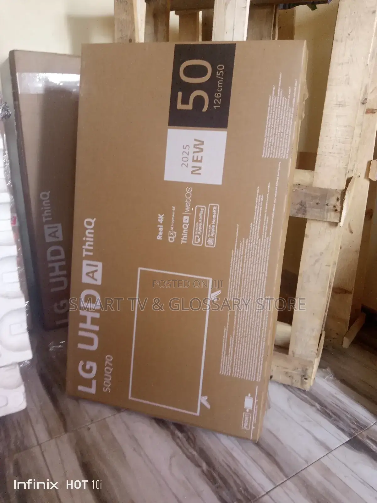 50 Inches With Audio Television Selection