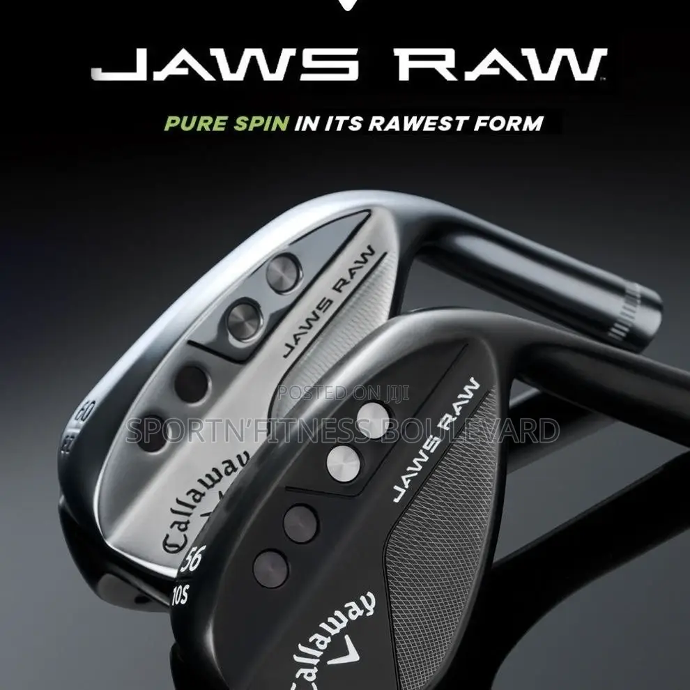 Callaway Jaws Raw 60° and 56° Wedges