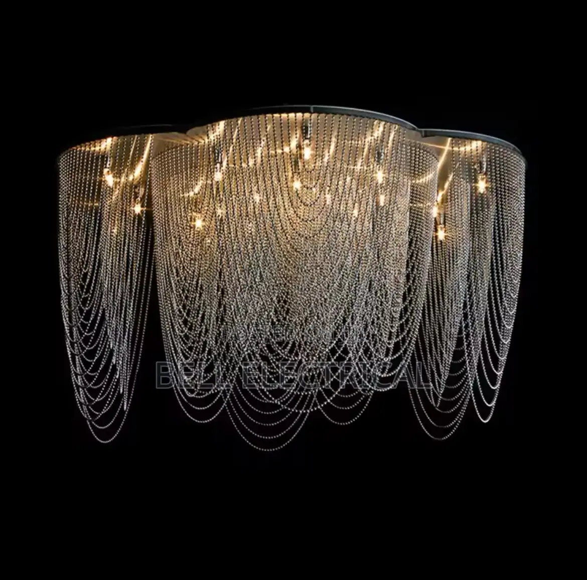 Aluminium Chain Pendant Light