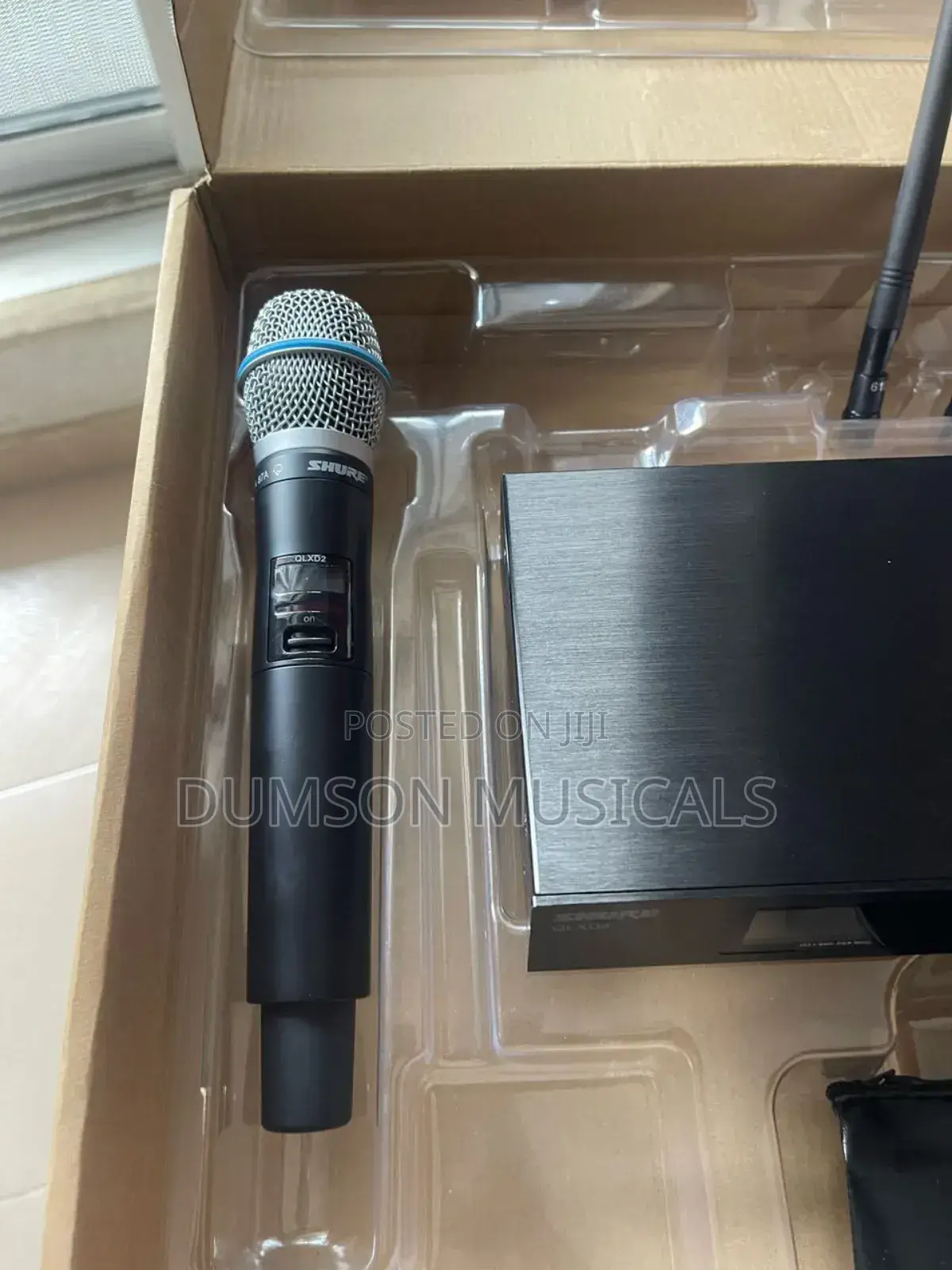 Shure Qlxd4 Bata 87a Wireless Microphone System Uhf
