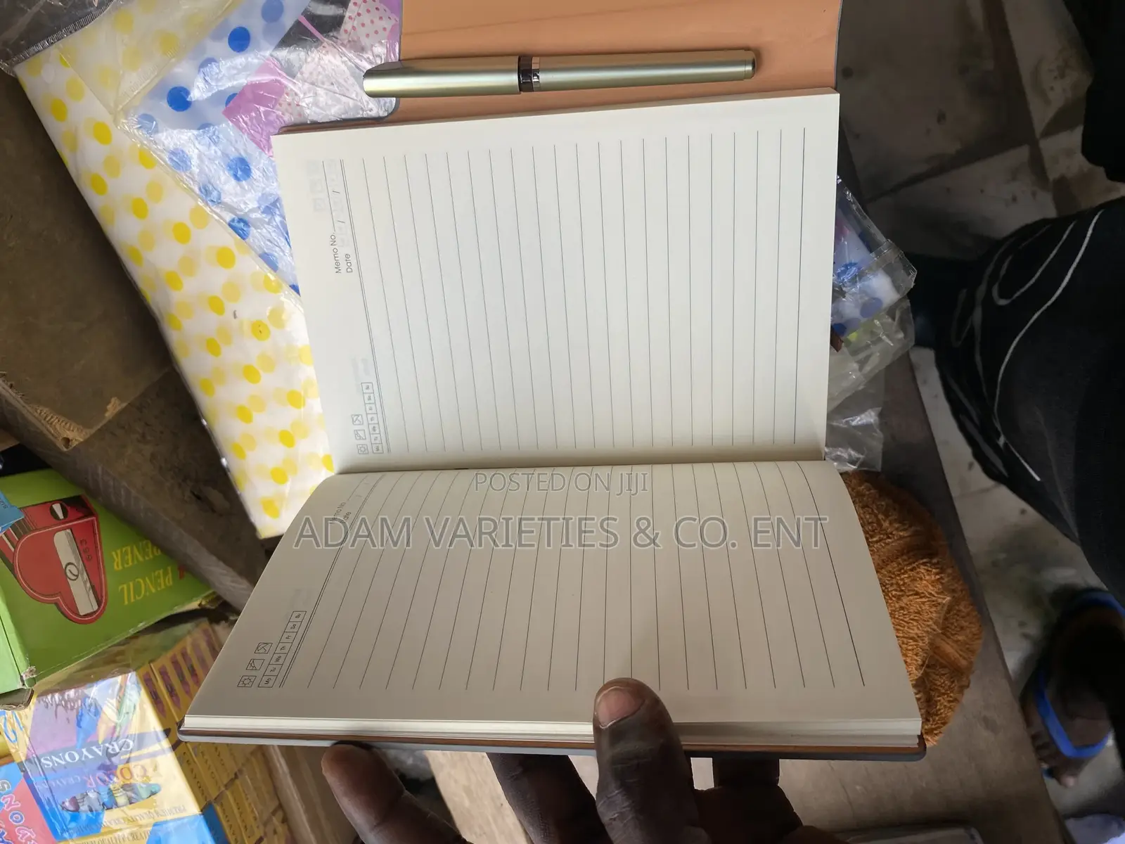 Leather Journal With Pen