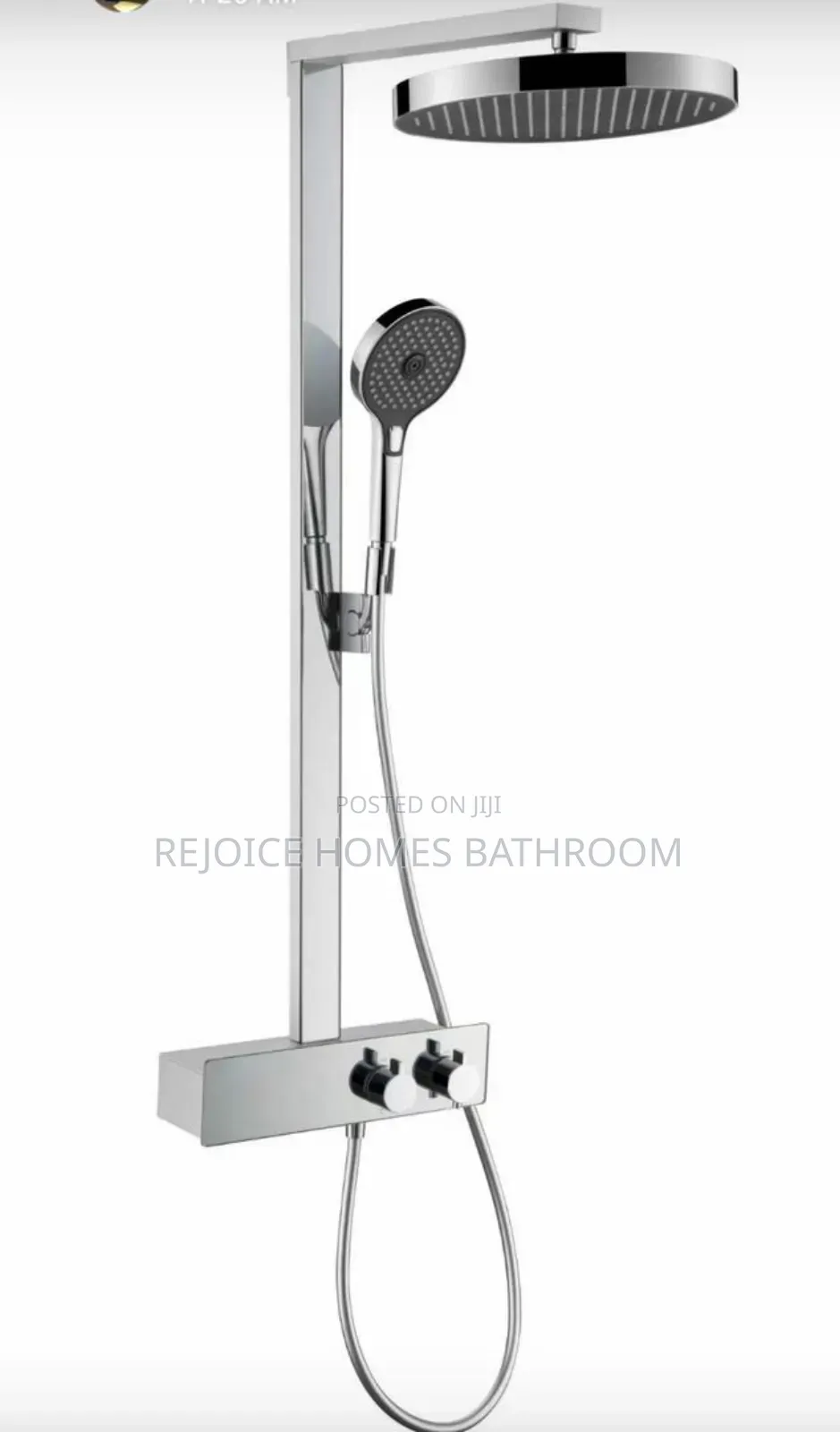 Chrome/Silver Executive England Luxury Round Shower Mixer