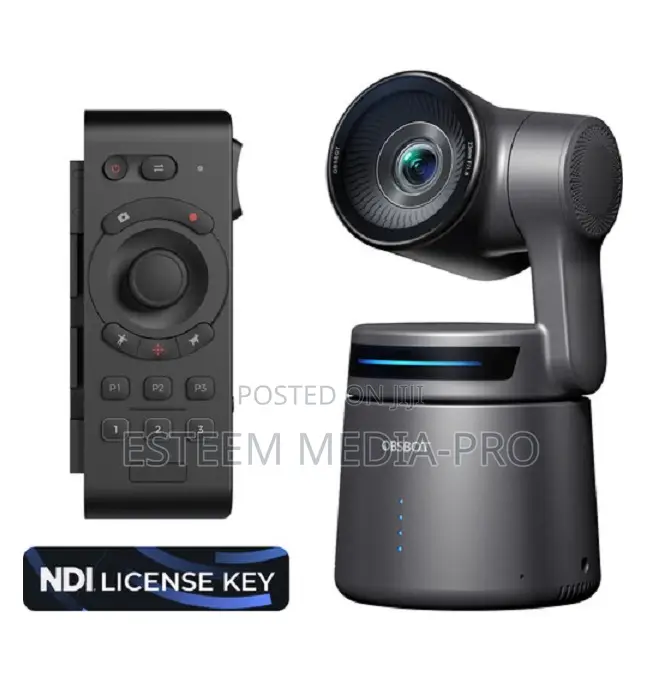 Obsbot Tail Air Ai-Powered Ndi|Hx PTZ Streaming Camera