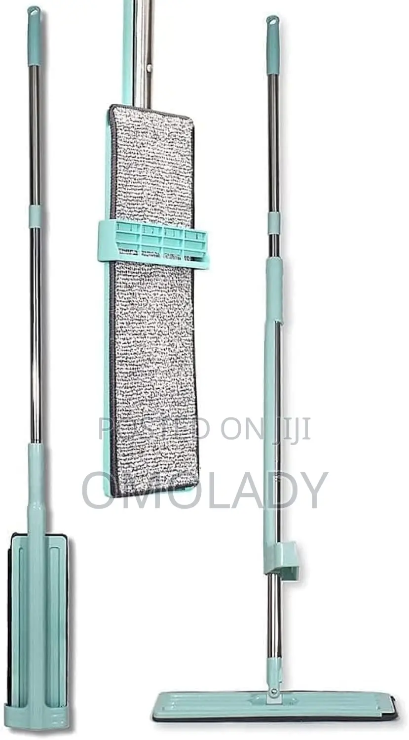 Floor Mop - Floor Cleaning Self Wrinking Mop- 2 Spare Parts