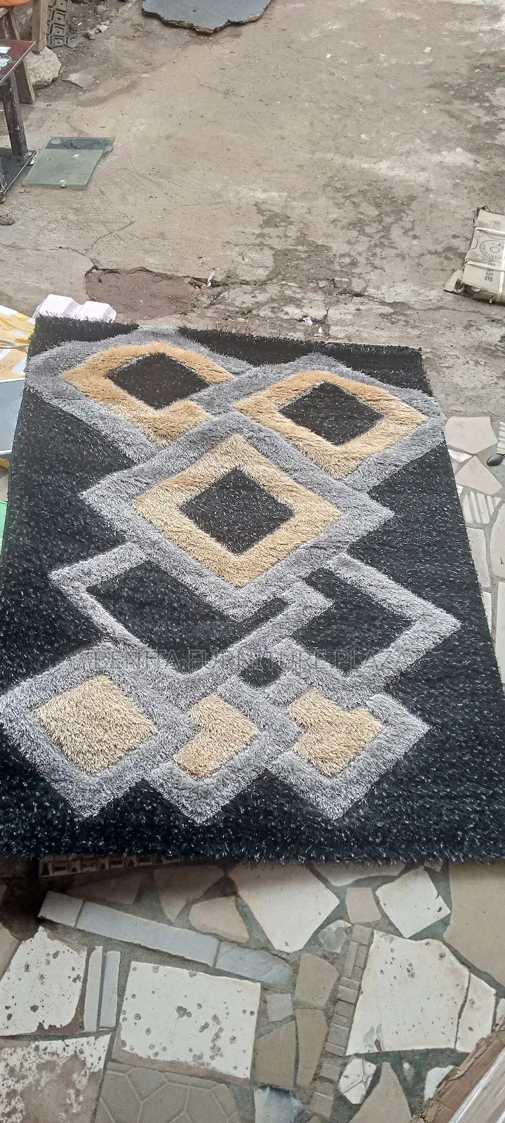 Turkish Hairy Center Rug