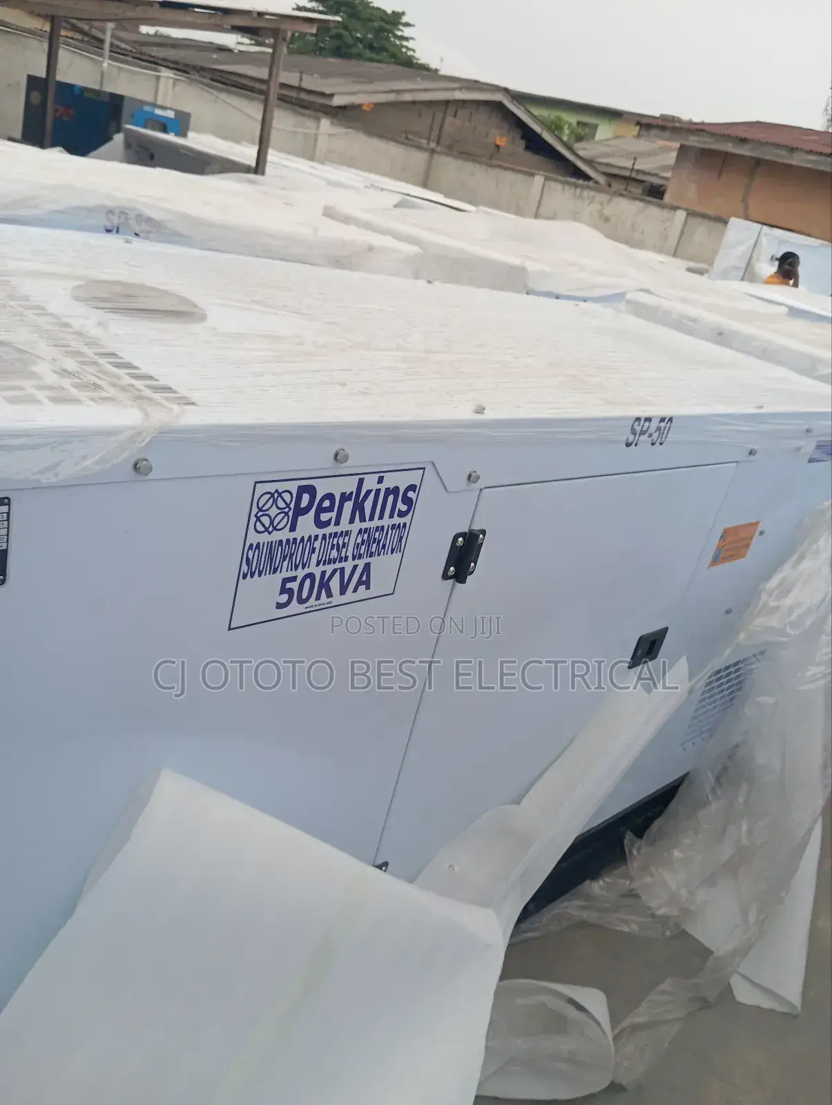 50kva Perkins Generator Soundproof Brand New, Original